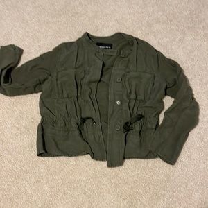 Green lightweight jacket